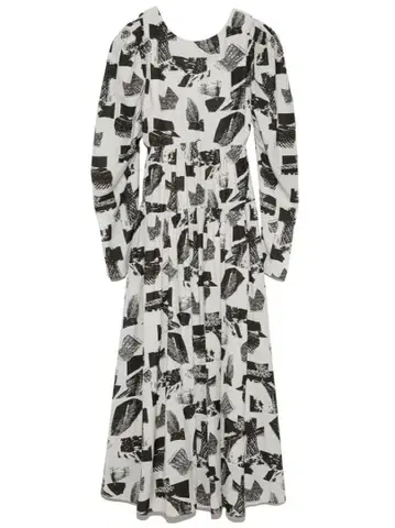 emmi 볼륨 슬리브 원피스 MIX 사이즈 1