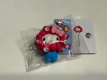 [ 미개봉 새상품 ] 미야쿠미야쿠 변신 입체 마스코트 컬러 키링 키티