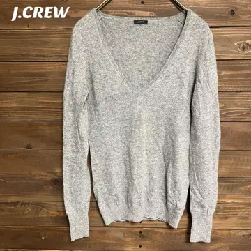 [ 제이크루 ] J.CREW 그레이 V넥 니트 스웨터 M