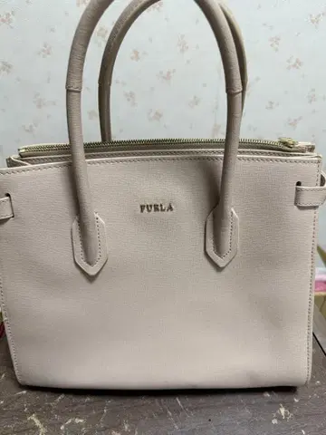 FURLA 핸드백 핑크 베이지