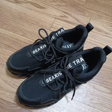 BEAXIS 블랙 스니커즈