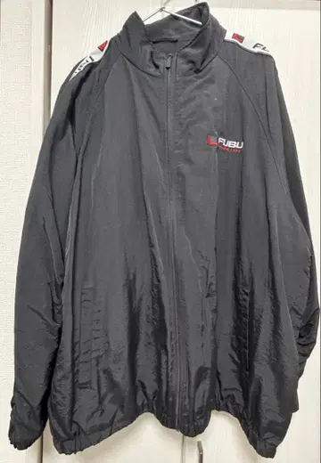 FUBU 나일론 자켓 XXL 사이즈 블랙 셋업
