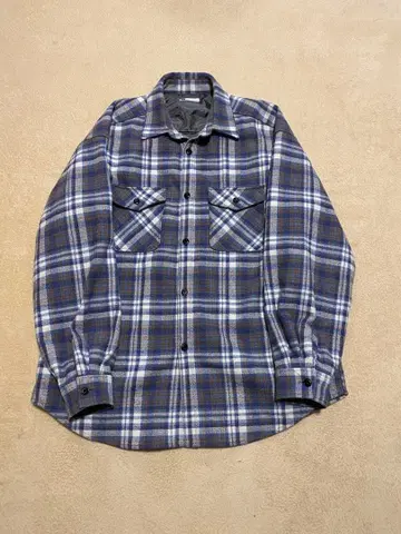뷰티 앤 유스 헤비 플란넬 셔츠 L