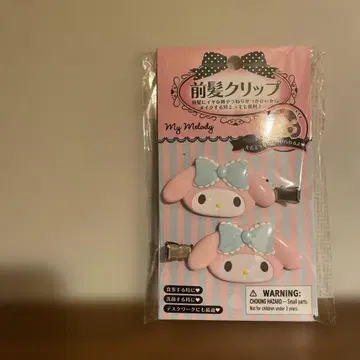 마이멜로디 앞머리 클립 2개 세트