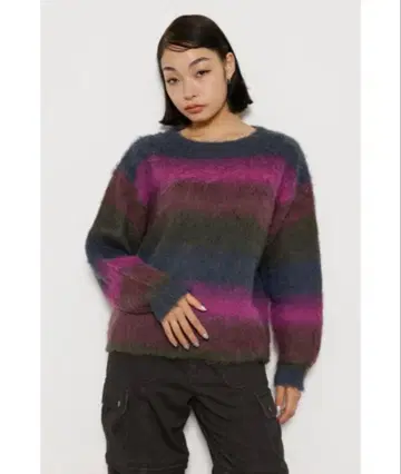 LAGUA GEM BORDER MINGLE 니트