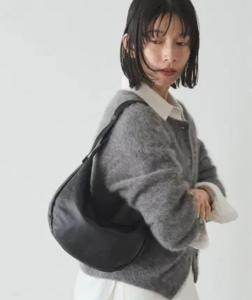 숄더백 소프트 라운드 russet