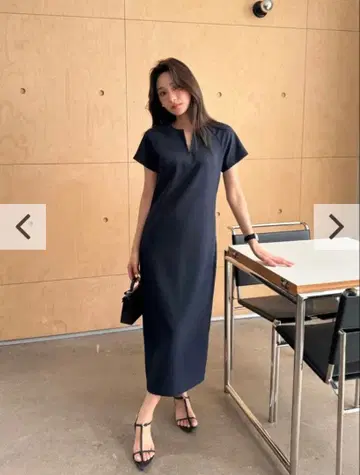 birthday bash KEY NECK I LINE DRESS