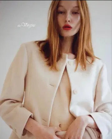 thevirgins 샤기 자켓 셋업