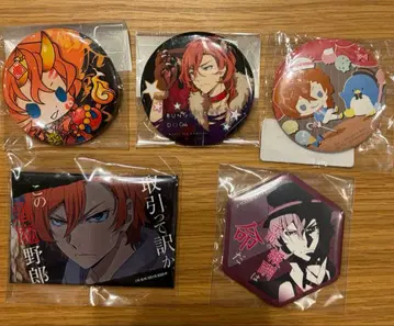 문호 스트레이독스 문스토 캔뱃지 묶음 판매 나카하라츄야