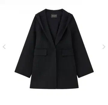 BLENHEIM 울 리버 후디 미들 코트