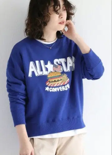 맨투맨 [ CONVERSE ALLSTAR ] 팝 그래픽 맨투맨