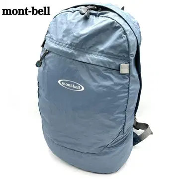 [레어 90s 20리터] 몽벨 포켓터블 데이팩 스카이블루 경량