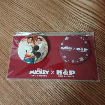 미키 & 프렌즈 x 킹 & 프린스 캔뱃지