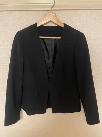 새상품급!! 노카라 자켓 블랙