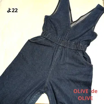 [ OLIVEdeOLIVE ] M 사이즈 데님 리메이크 자수입 살로펫