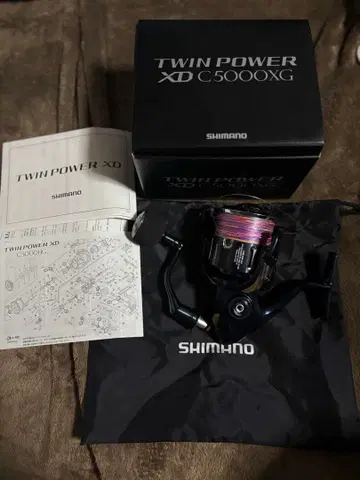 SHIMANO TWIN POWER XD C5000XG 낚시릴
