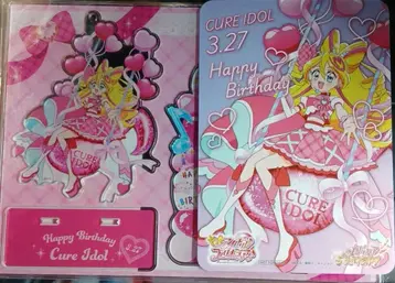 큐어 아이돌 벌스데이 카드 아크릴 스탠드