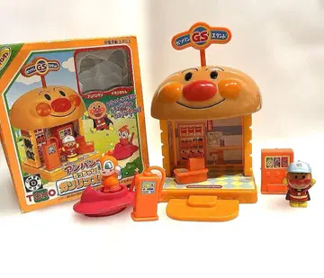 레어 호빵맨 쪼꼬만 마을 주유소 TOHO 미니어처