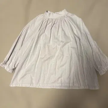 스탠드 넥 슬리브 셔츠