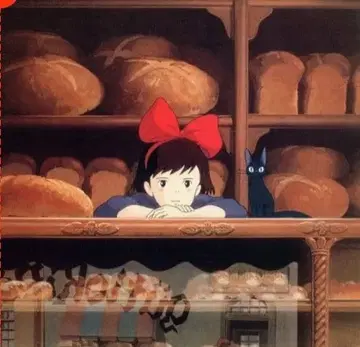 마녀 배달부 키키 다이아몬드 페인팅 포스터