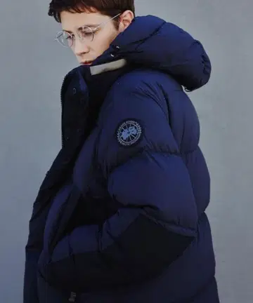 CANADA GOOSE BLACK LABEL 오즈본 후드티 네이비 M
