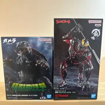 [ 신상 ] 괴수포효격 가메라 울트라맨 베리알 호괴 피규어