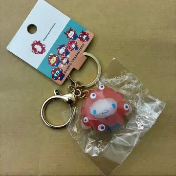 만박 미야쿠미야쿠 콜라보 클리어 키링 시나모롤 시나몬