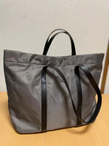 TOPKAPI TREASURE 그레이 나일론 토트백