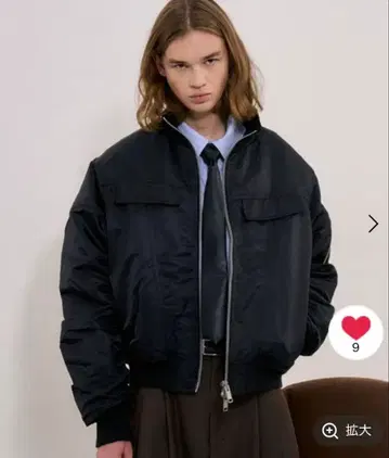 BLAYMORE 블랙 MA-1 플라이트 자켓 M