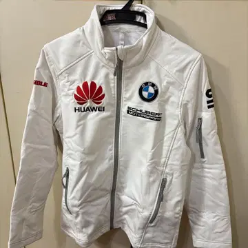 BMW HUAWEI 화이트 컬러 자켓