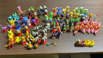 마리오 & 포켓몬 & 동물의 숲 (리사만) 캐릭터 피규어 세트