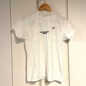 [새상품급] MASTER BUNNY EDITION 화이트 로고 셔츠 프릴