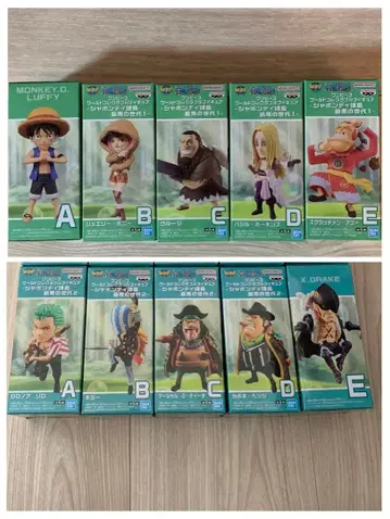 미개봉 월드 컬렉션 원피스 최악의 세대 컴프