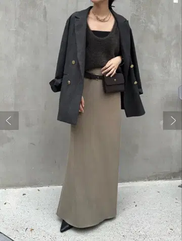 [ 미사용 새상품 ] DOUDOU 피브릴 머메이드 스커트 사이즈 36