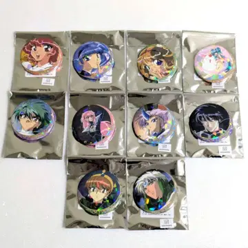 마법기사 레이어스 트레이딩 홀로그램 캔뱃지 Vol.2 컴프 세트