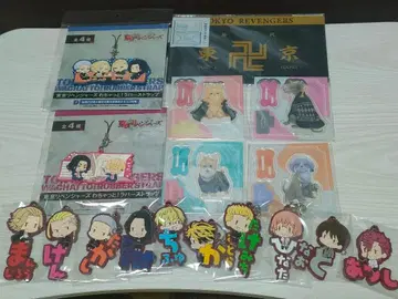 도쿄 리벤저스 러버 마스코트 키링, 아크릴 스탠드 묶음 판매