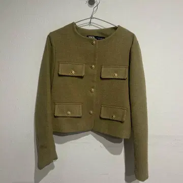 ZARA 버튼 재킷