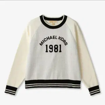 새상품 마이클코어스 MK 1981 로고 스웨터 MICHAEL KORS