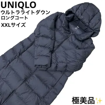 컨디션 최상 유니클로 UNIQLO 울트라 라이트 다운 롱 코트 XXL