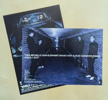 플라이어 2개 미셸 건 엘리펀트