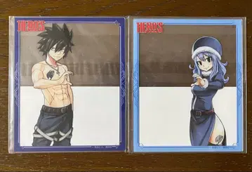 페어리 테일 FAIRYTAIL 아크릴 사진 프레임 그레이 & 쥬비아