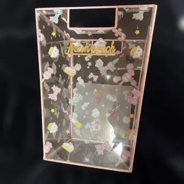 산리오 프레쉬 펀치 비닐 소재 쓰레기통