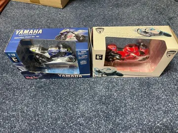 야마하 로시 모델 & DUCATI 스토너 모델 미니어처 바이크 세트