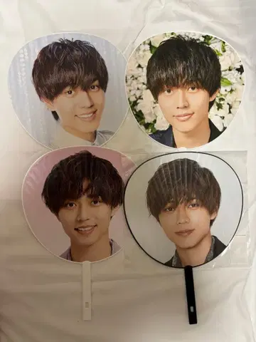 나가세 렌 부채 4개 묶음 판매