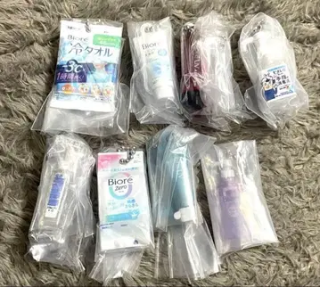 꽃구슬 비오레 가챠가챠 미니어처 참 묶음 판매 8종류