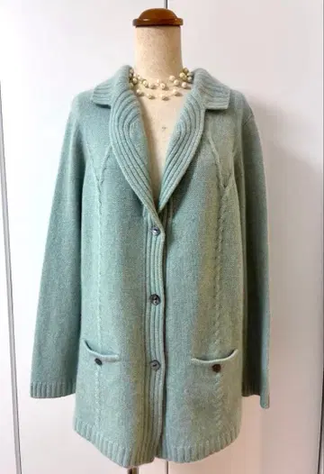 로얄파투 캐시미어 100% 가디건