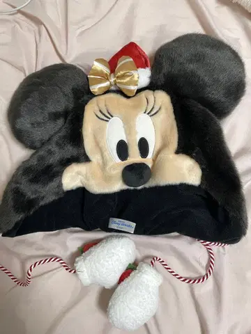 [택 포함 새상품] 디즈니 2025 크리스마스 미니 팬캡