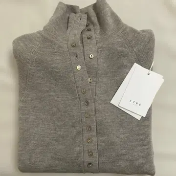 ETR 모카 하이넥 니트 풀오버