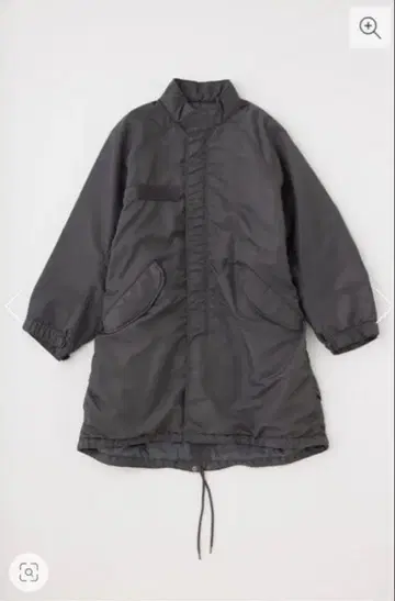 moussy 다크 그레이 모즈 코트 벨트 포함