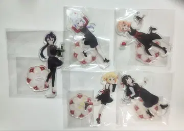 주문토끼 아크릴 스탠드 5체 세트